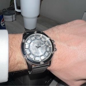 Marc Ecko Stainless Steel Watch